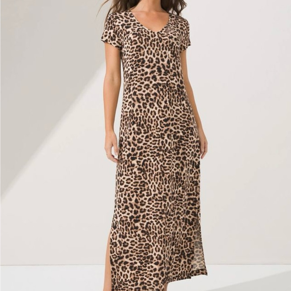 Soma Leopard Print Nightgown